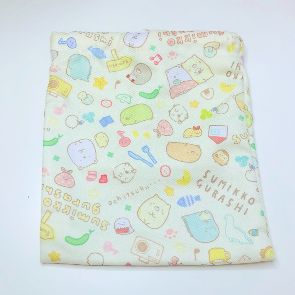 [Sumikko Gurashi] BNWOT Drawstring Bag (Large)